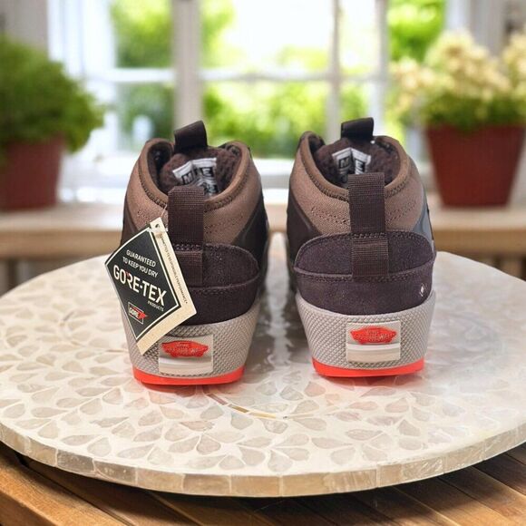 Vans MTE Half Cab GORE-TEX Bitter Chocolate Brown Men 5.5 / W 7 All-Trac Boots - Picture 9 of 14